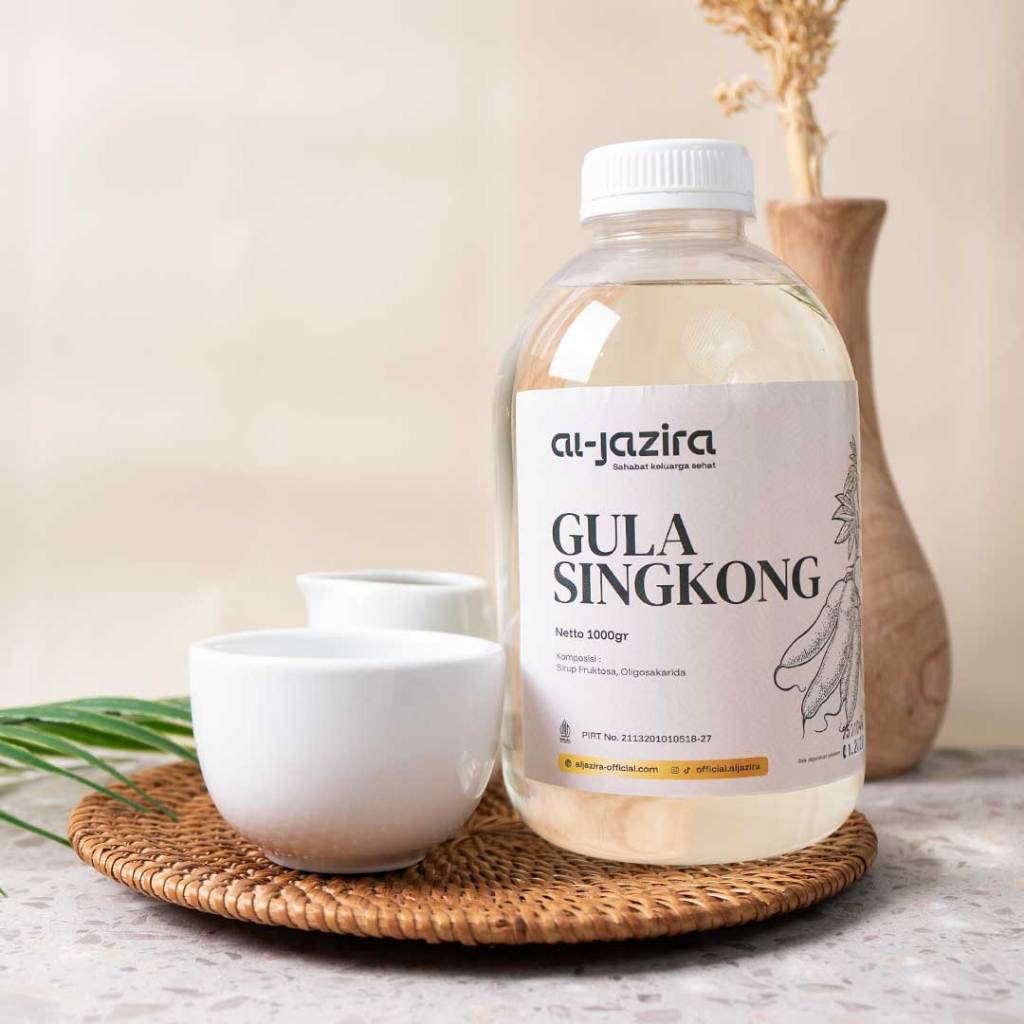 

Gula Cair Singkong Al-Jazira 1KG Rendah Kalori Bebas Gluten Aman Diabetes Gula Diet Gulakong