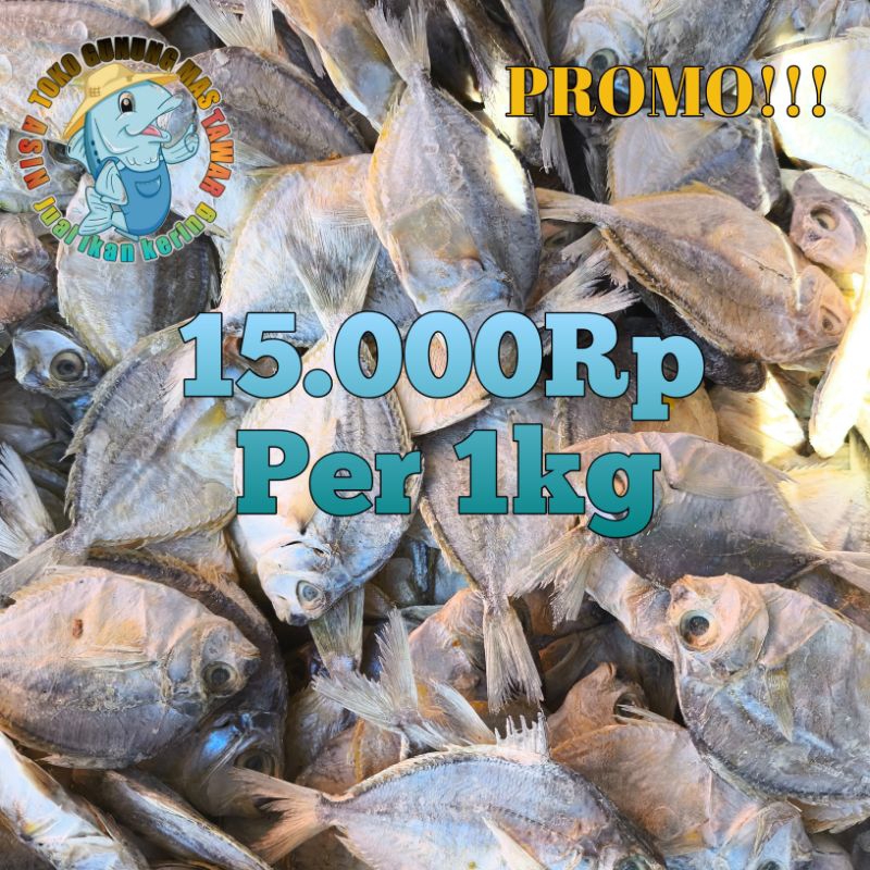 

ikan asin petek ikan asin dok dok gurih ukuran sedang 1kg