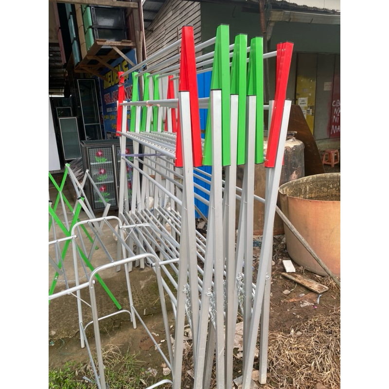jemuran pakaian jumbo aluminium
