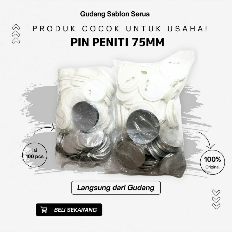 

PIN PENITI UK.75 SOUVENIR PIN 75 MM