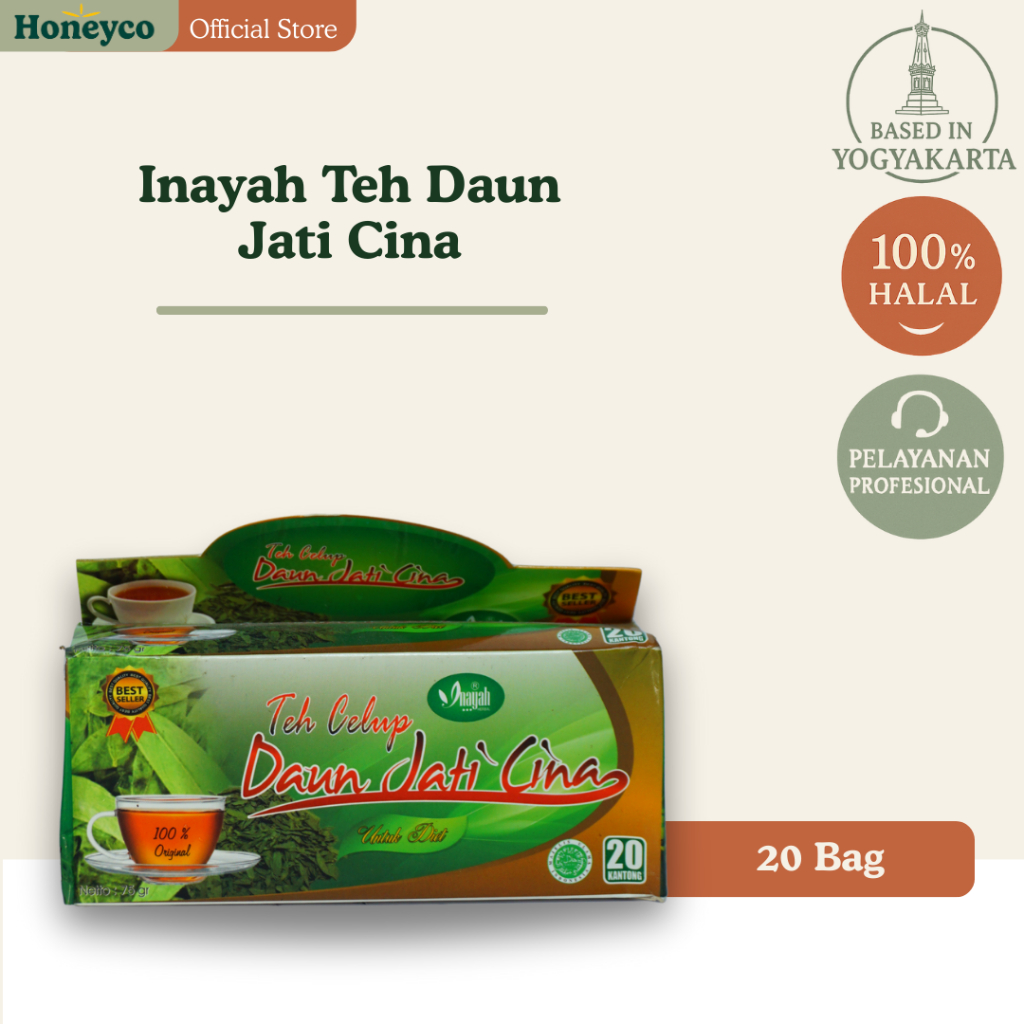 

Teh Celup Daun Jati Cina Inayah