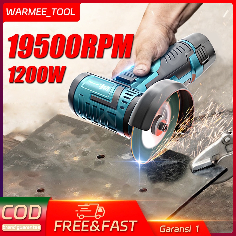 WARMEE gerinda listrik 19500rpm gerinda baterai gerinda mini Gerinda Tangan gerinda mini listrik
