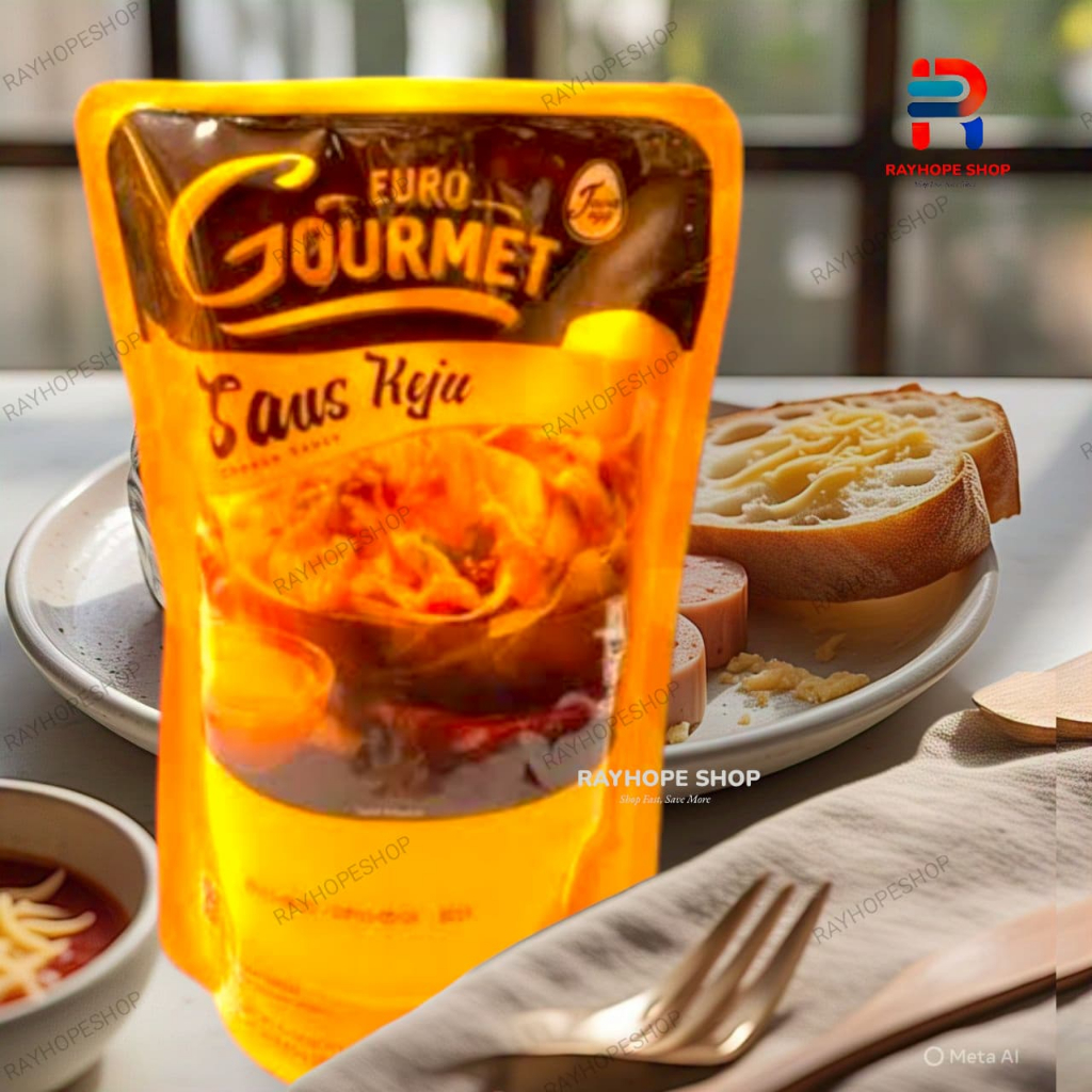 

PROMO Saus Saos Sauce Euro Gourment Keju Cheese Pouch Refill Kemasan Isi Ulang 500 gram 500gram gr Murah Termurah Usaha Kekinian Viral Ide Jualan UMKM Toko Kelontong Horeca Horeka Filling Risol Macaroni Pasta Cocolan Dipping Donat Bakery Dessert Gurih