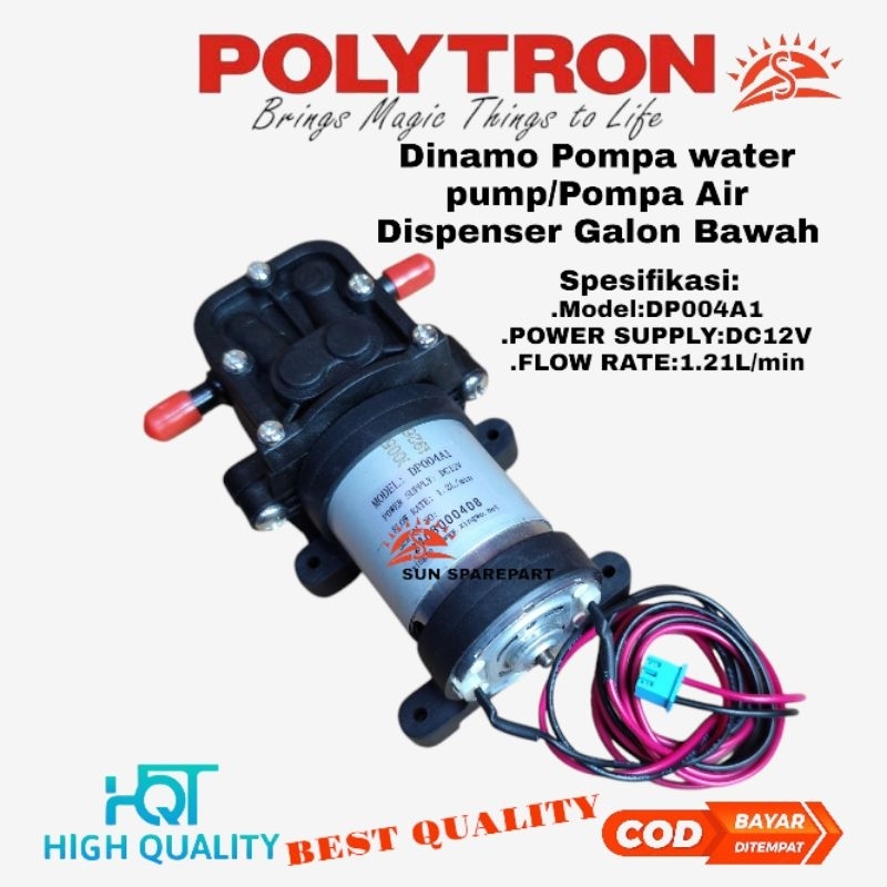 Dinamo dispenser/Water pump system/Dinamo dispenser pompa air galon bawah produk quality premium