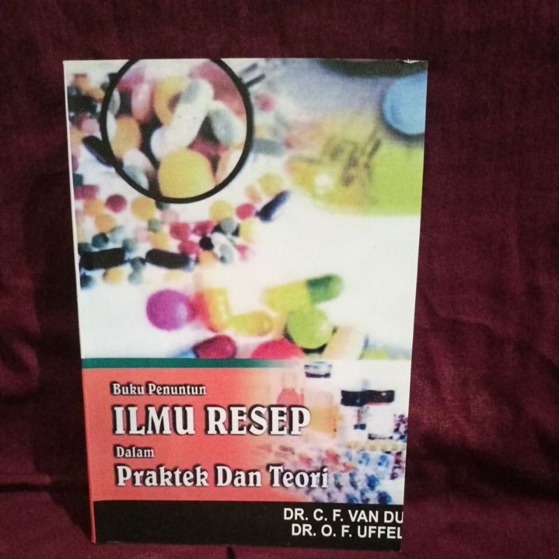 buku farmasi/buku penuntun ilmu resep vanduin