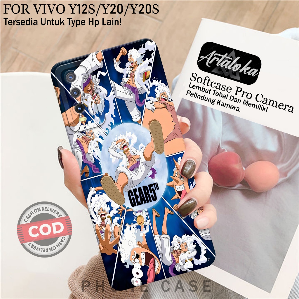 Case Hp VIVO Y20/Y12S/Y20S Terbaru - Softcase Protect Camera - Silicon Tpu Softcase VIVO Y20/Y12S/Y2