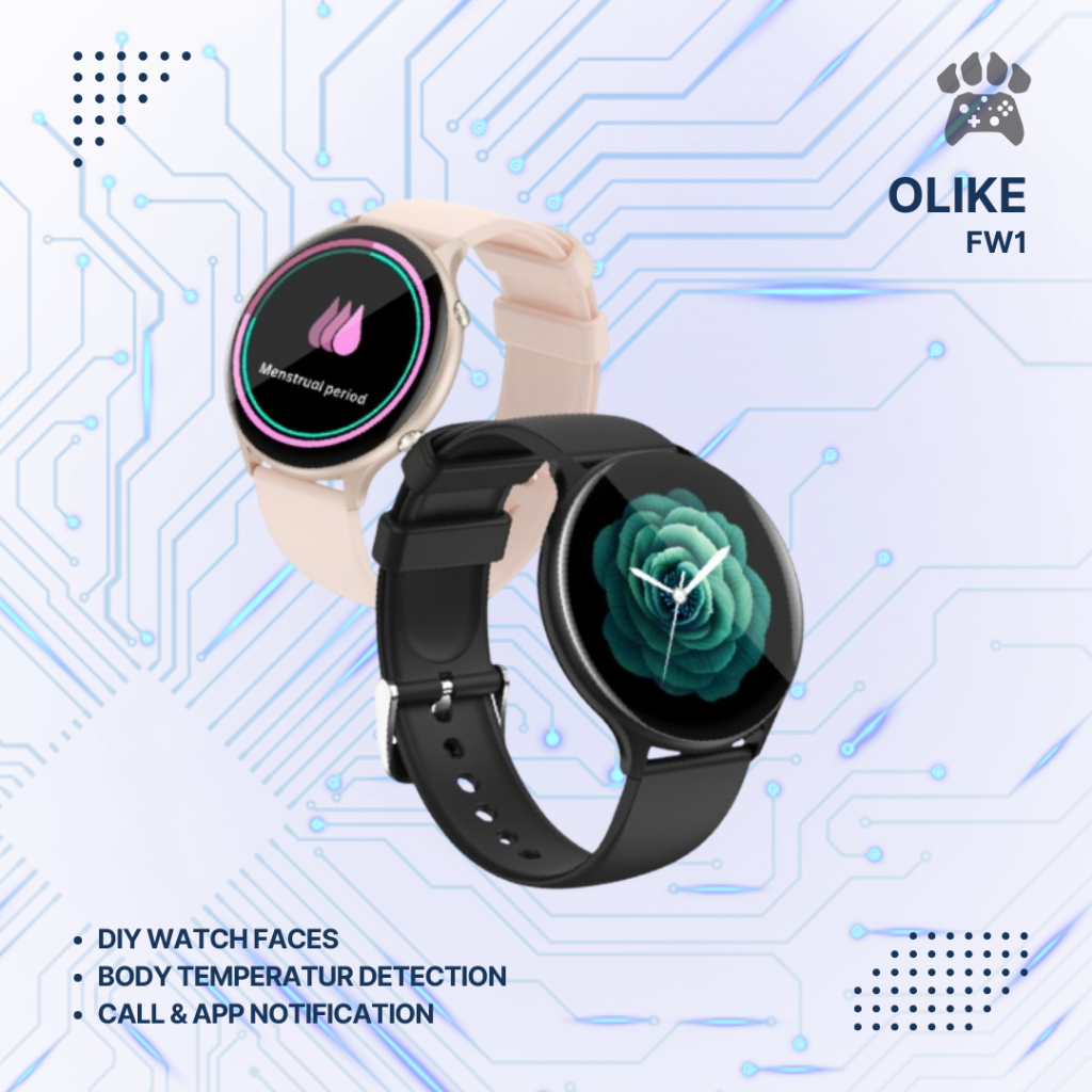 Olike FW1 Smartwatch Waterproof IP68 Health & Sleep Monitoring | Olike FW1