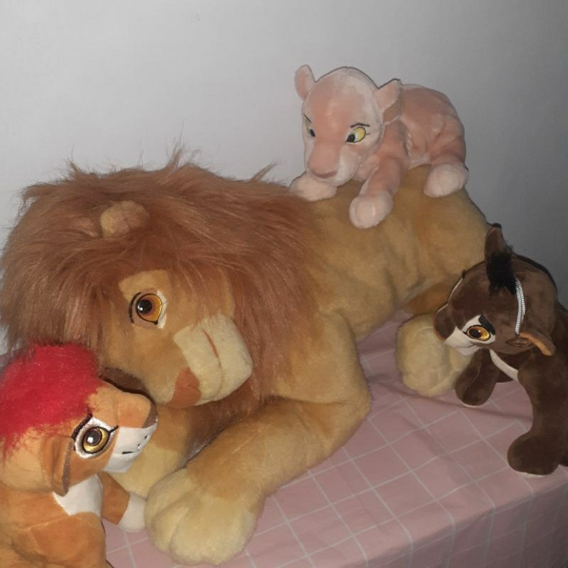 OBRAL Boneka PL Mufasa Lion King Jumbo 53CM ORI Mattel preloved original shaun the sheep bambi pinok