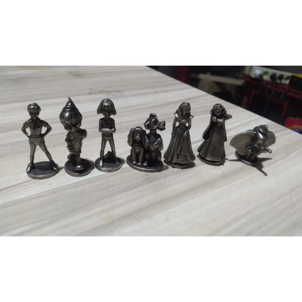 Miniatur Disney Figure Iron Steel Take All Kuno Jadul Antik