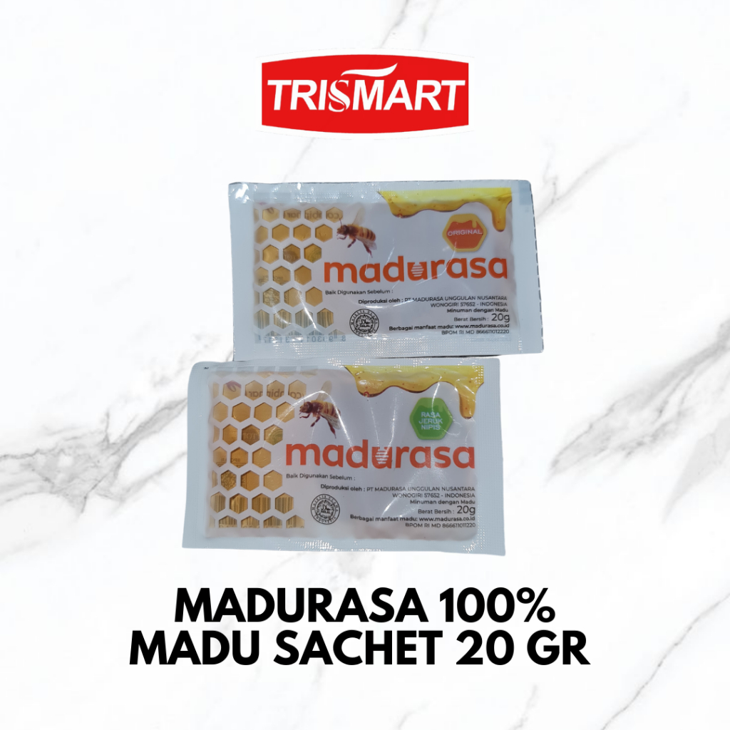 

MADURASA 100% MADU SACHET 20 GR | JERUK NIPIS & ORIGINAL