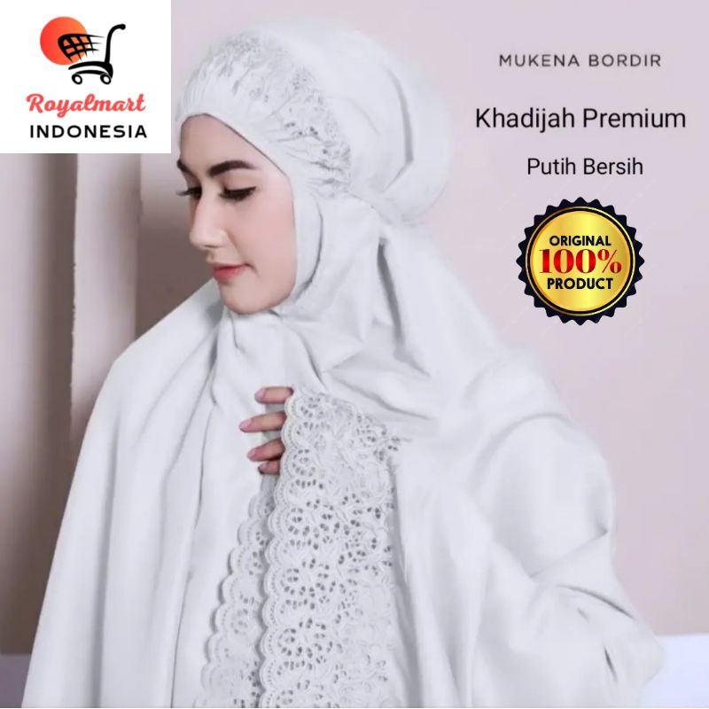 Mukena Dewasa Khadijah Premium by ROYALMART INDONESIA