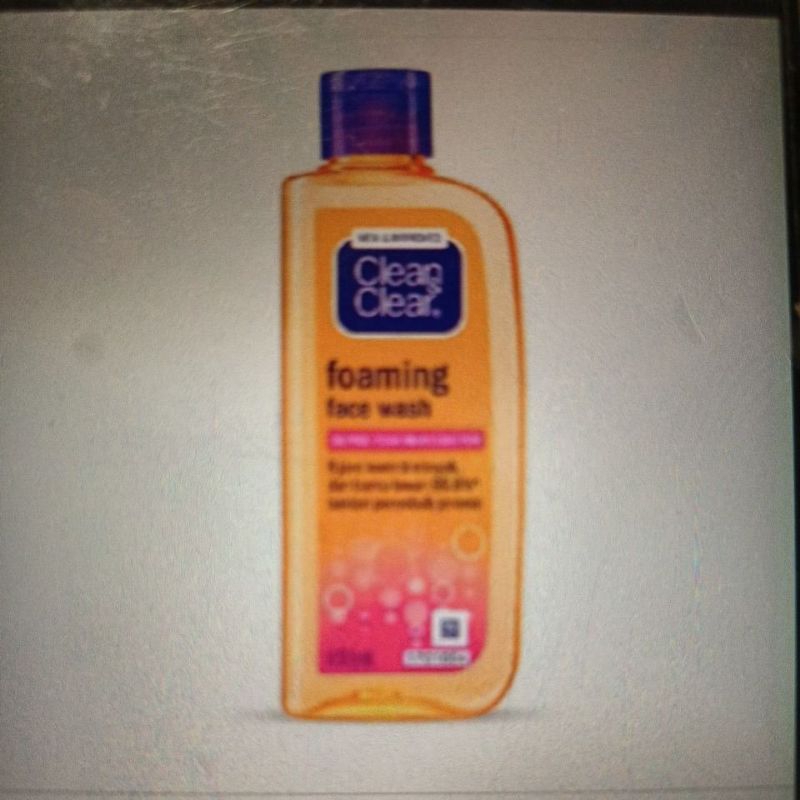 Clean and clear clean & clear face cleanser 100gr