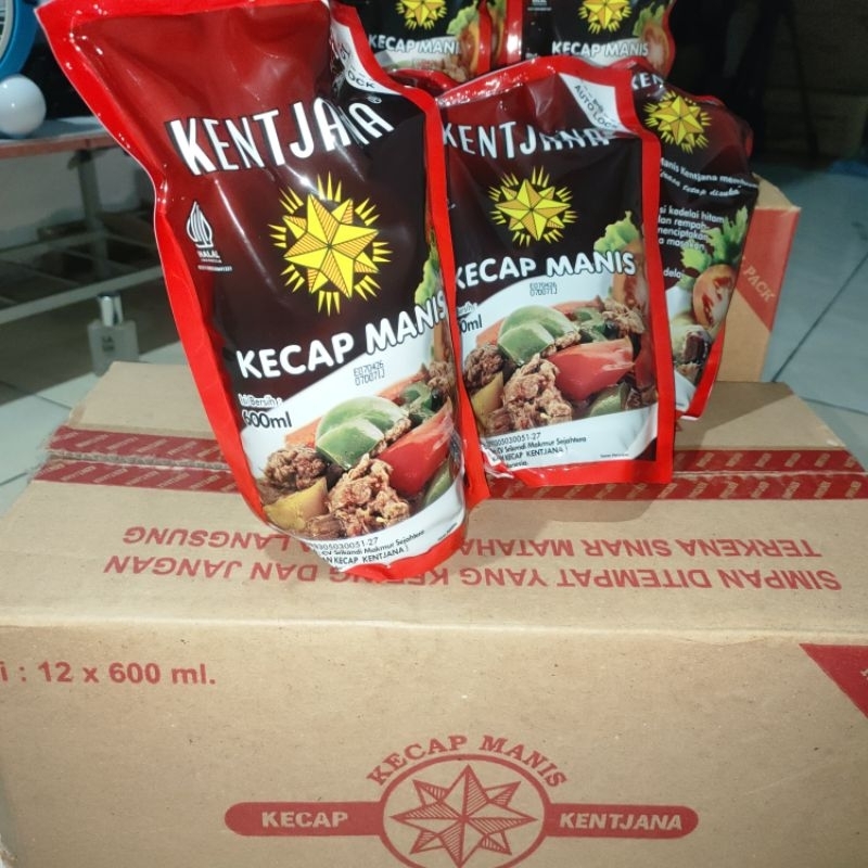 

Kecap Kentjana 600 ml 1 Dus 12 pcs