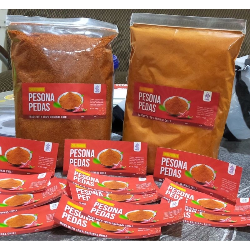 

Cabe Bubuk / Chili Flake Original Alami 100% Cabe Asli Netto 500gr (HALAL)
