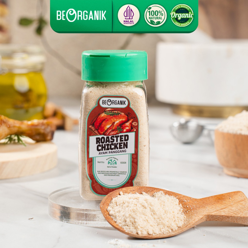 

Beorganik Roasted Chicken / Bumbu Ayam Panggang Non MSG