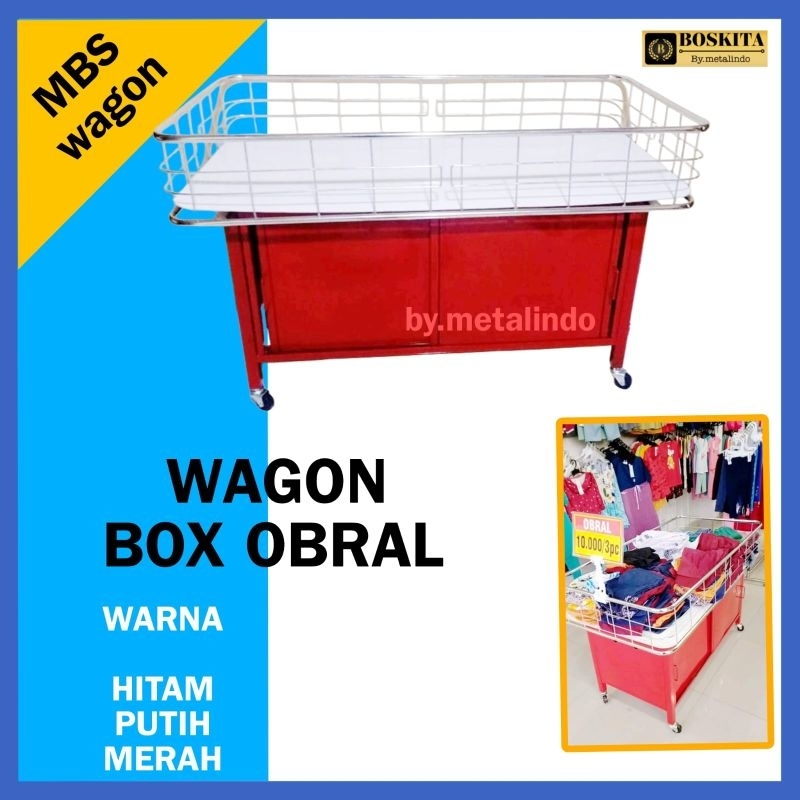 Box Obral Wagon box Display Serbaguna