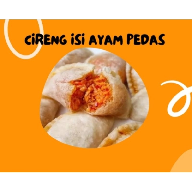 

Cireng Isi Ayam Suwir Pedas 8 Pcs by IzahIzanfood
