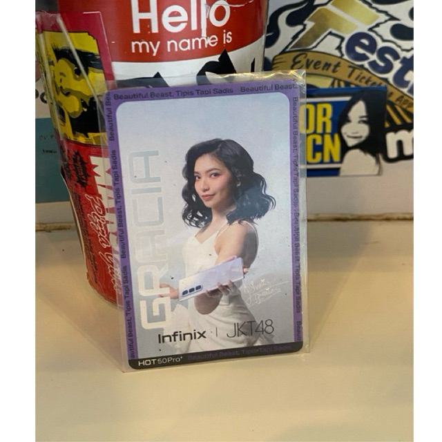Photocard JKT48 x Infinix “Gracia”