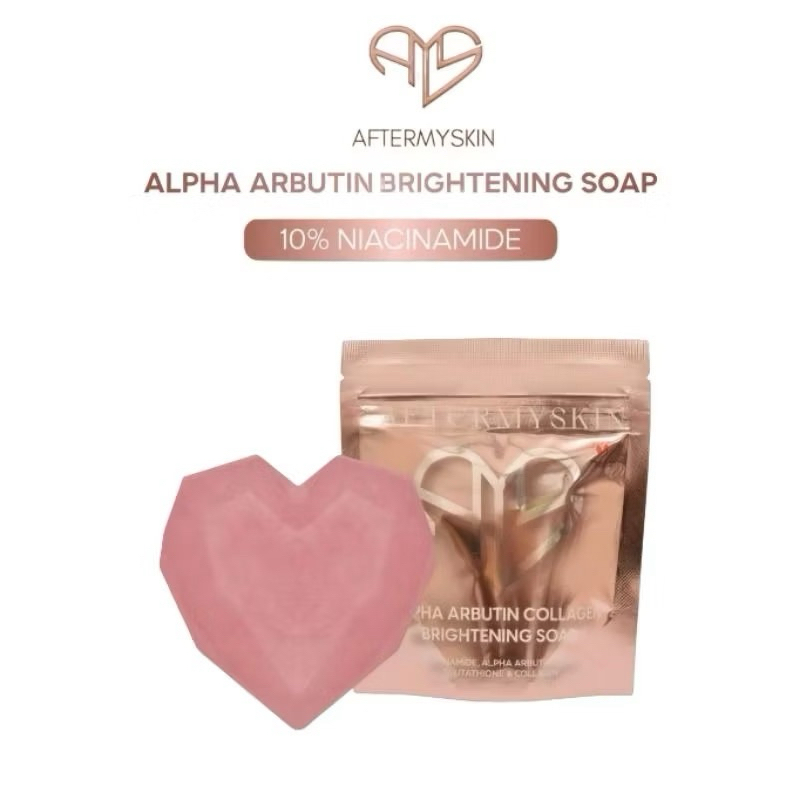 Aftermyskin Alpha Arbutin brightening soap