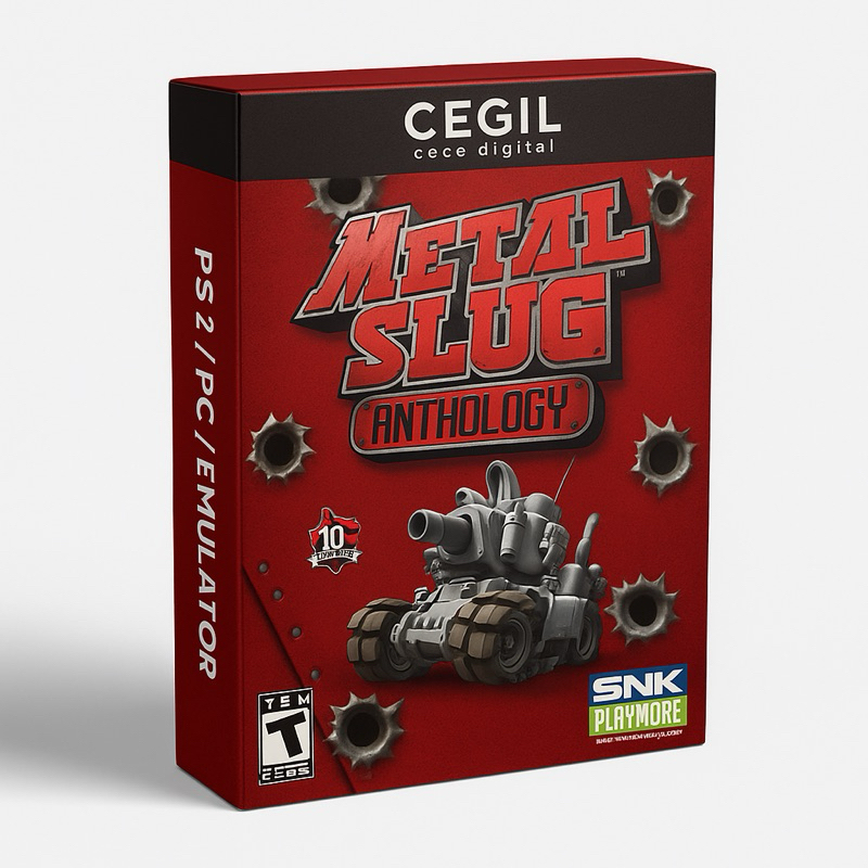 Metal Slug Anthology Game PS2 Game Emulator PS2 bisa di PC, IOS plus emulator Beli 3 gratis 1
