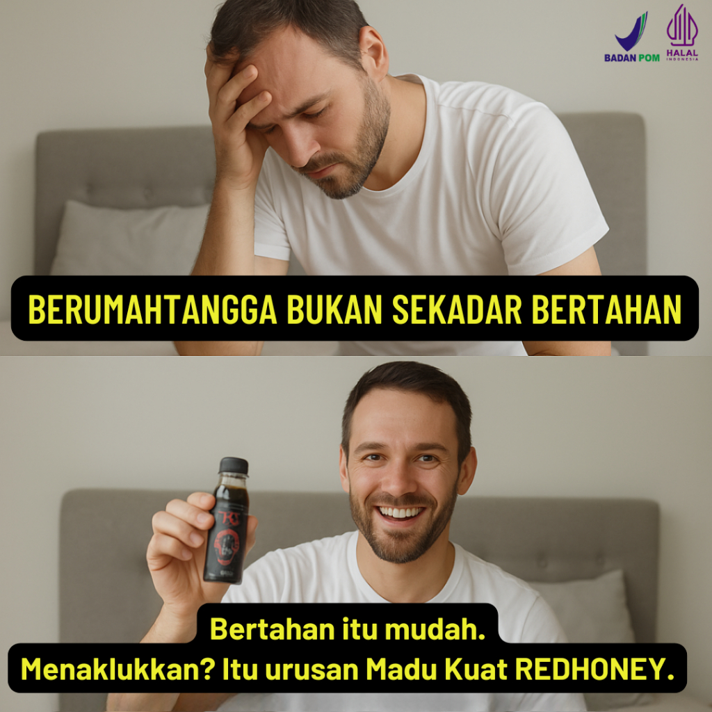 

REDHONEY Madu Premium Untuk Pria Dewasa Obat Kuat Herbal BPOM HALAL
