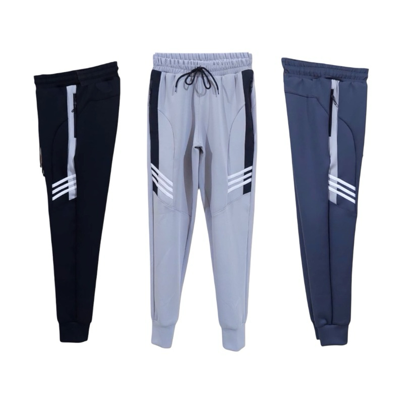 Uncle West - Celana Training Jogger Pria Wanita Maxxis Premium Unisex Lembut dan Nyaman Aerobic Jogi