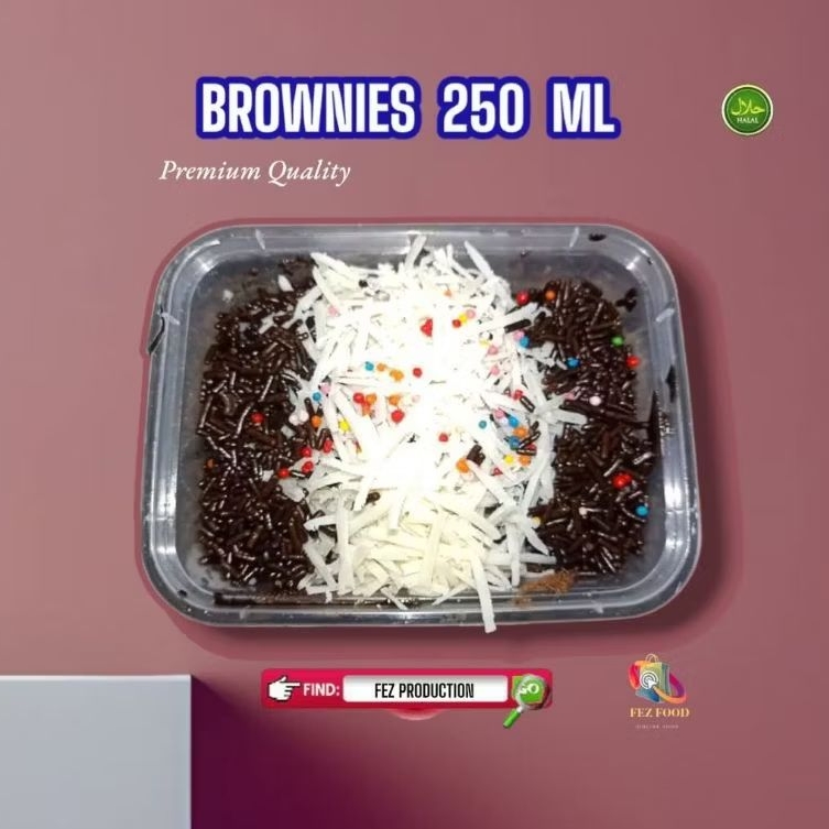 

BROWNIES COKELAT 250 ML TERMURAH