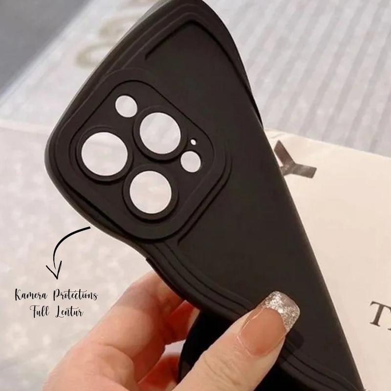 New Mattecase hitam gelombang Samsung J7 Pro/ softcase J7 Pro/ silikon J7 Pro