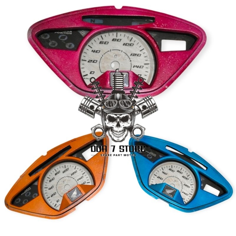 papan layar speedometer supra x 125 custom