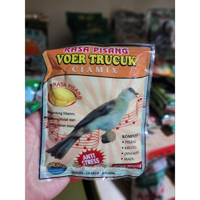 VOER TRUCUK RASA PISANG_ PAKAN BURUNG