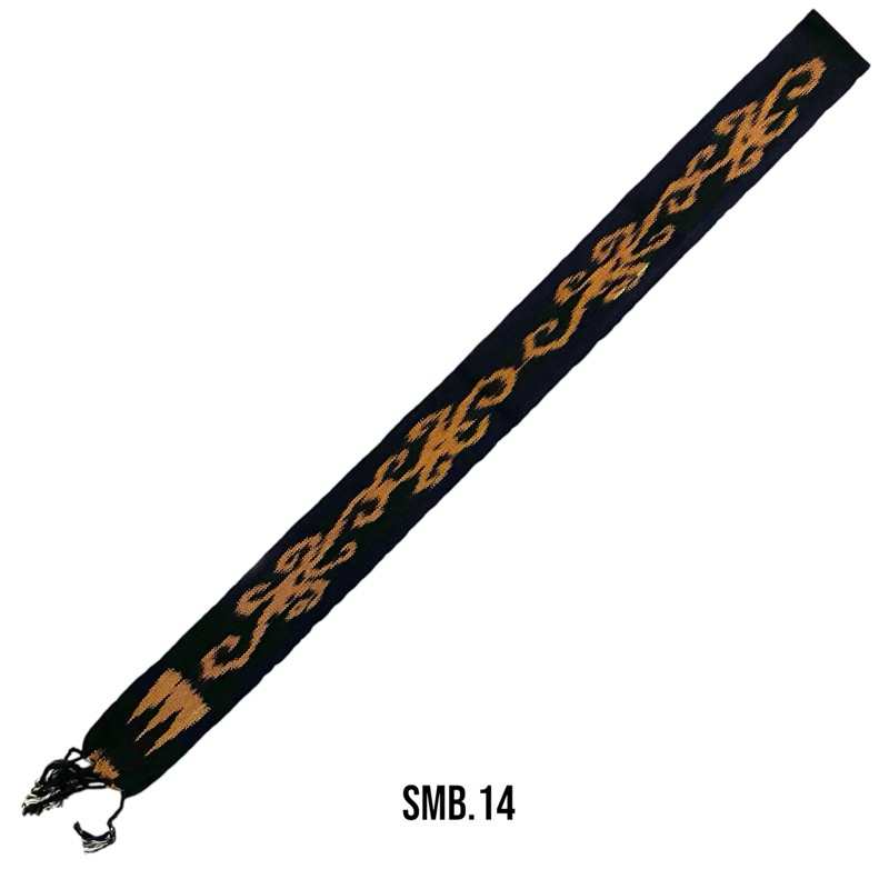syal tenun etnik nusantara ikat kepala tenun motif etnik sumba SMB.14
