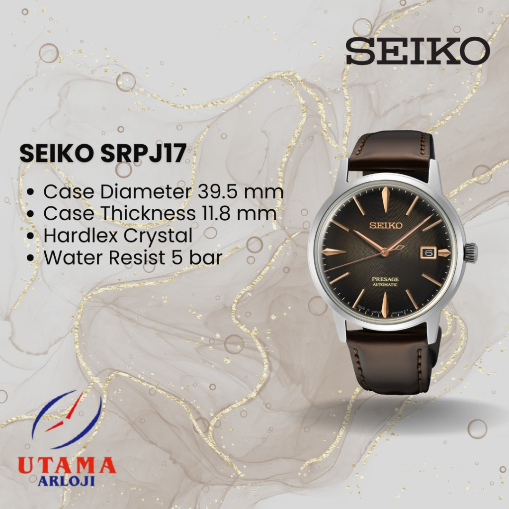 Jam Tangan Automatic Pria SEIKO Presage Cocktail Series SRPJ17