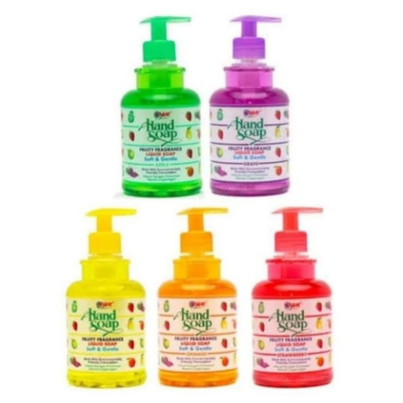 YURI HAND SOAP BOTOL PUMP 410ML FREE YURI HAND SOAP POUCH 375ML