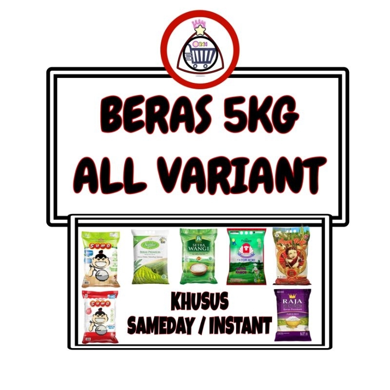 

BERAS 5KG ALL VARIANT