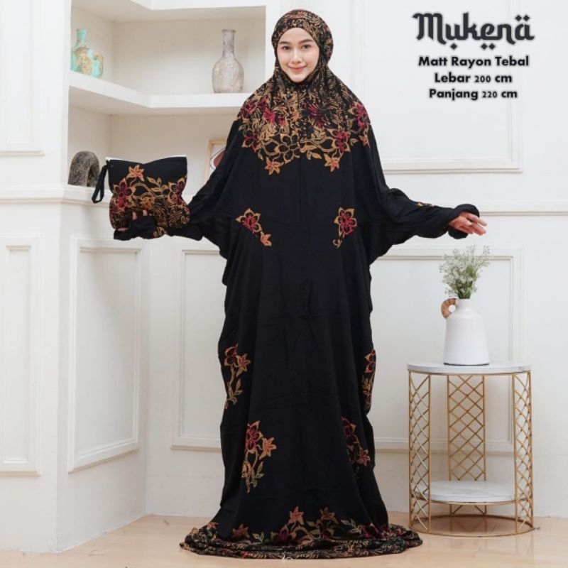 Mukena lajuran batik cap jumbo pekalongan mukena dewasa lajuran  batik cap premium