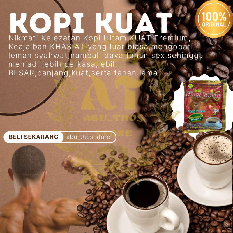 Kopi Kuat Herbal King Jantan