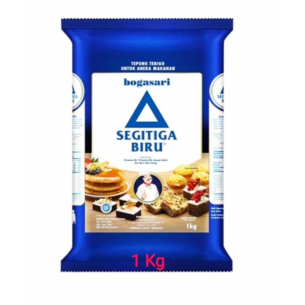 

Tepung terigu Segitiga Biru 1 Kg
