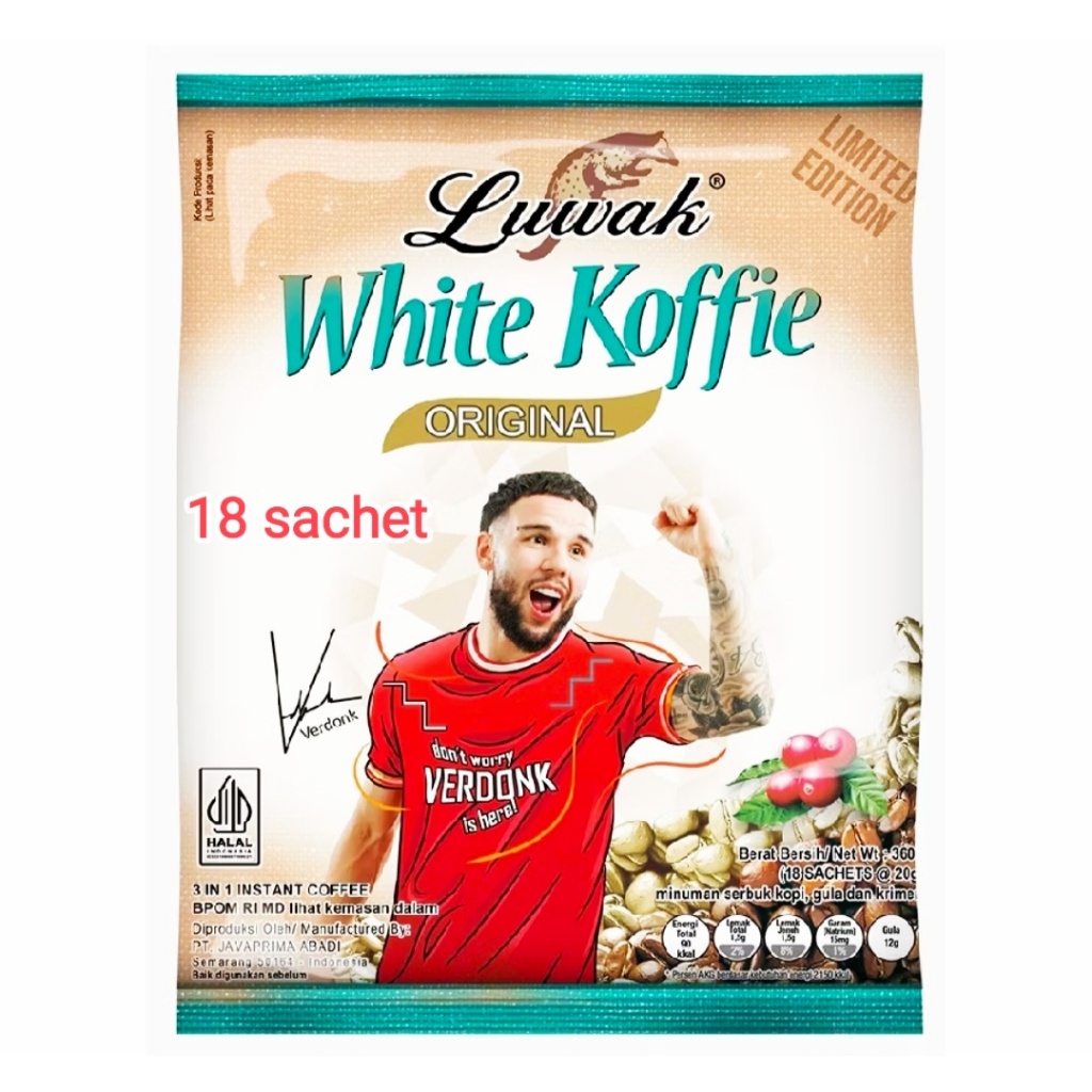 

White Coffe Luwak 18 x 20 gr