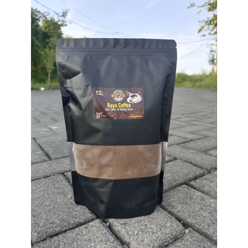 

Bubuk kopi hitam