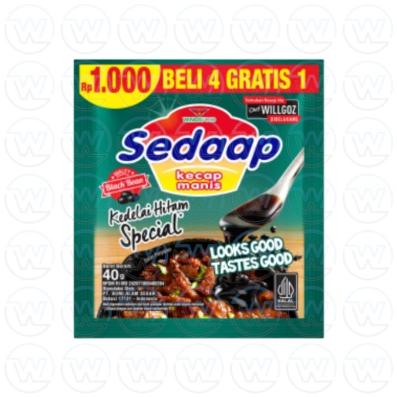 

Sedaap Kecap Manis Special 40gr × 15 Sachet