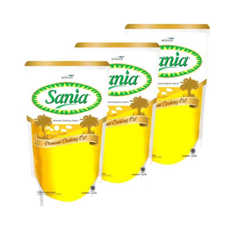 

Minyak Goreng Sania Pouch 2Liter × 3 pcs
