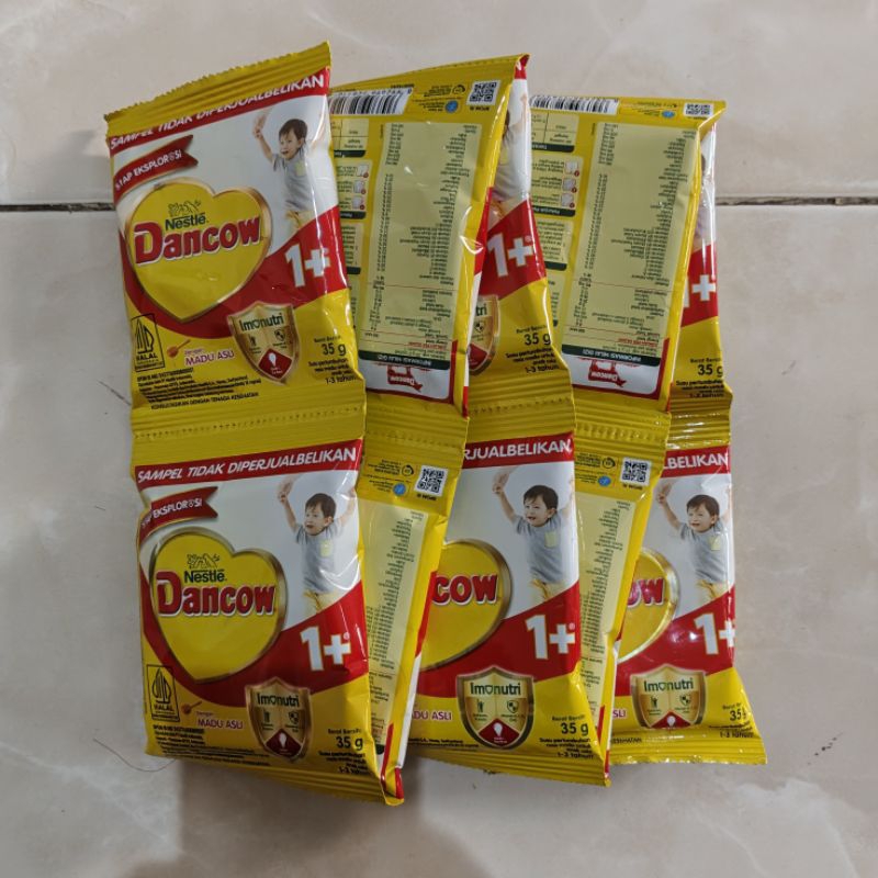 

Dancow susu 1+ Rasa madu 350gr ( 35gr x 10 sachet)
