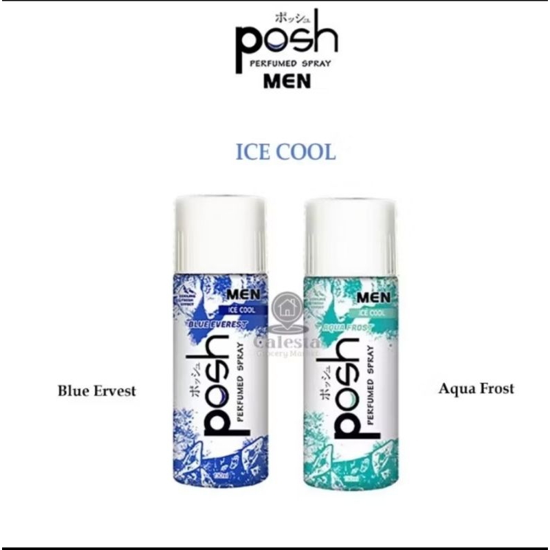 POSH MEN ICE COOL PERFUMED SPRAY PARFUM 150 ML