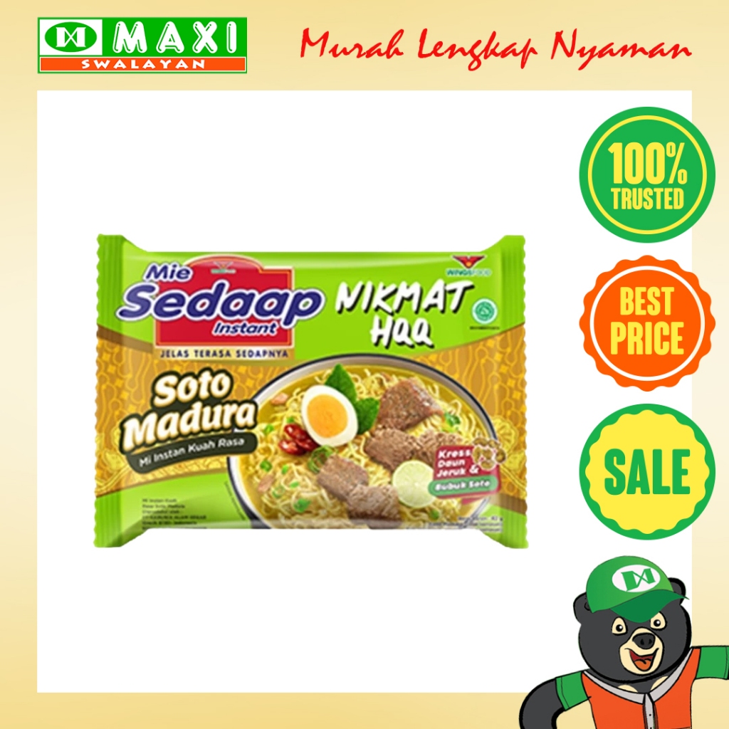 

Mie Sedaap Rasa Soto Madura