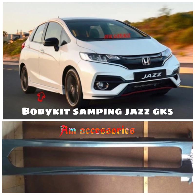side skirt bodykit samping honda jazz gk5 2014 -2020