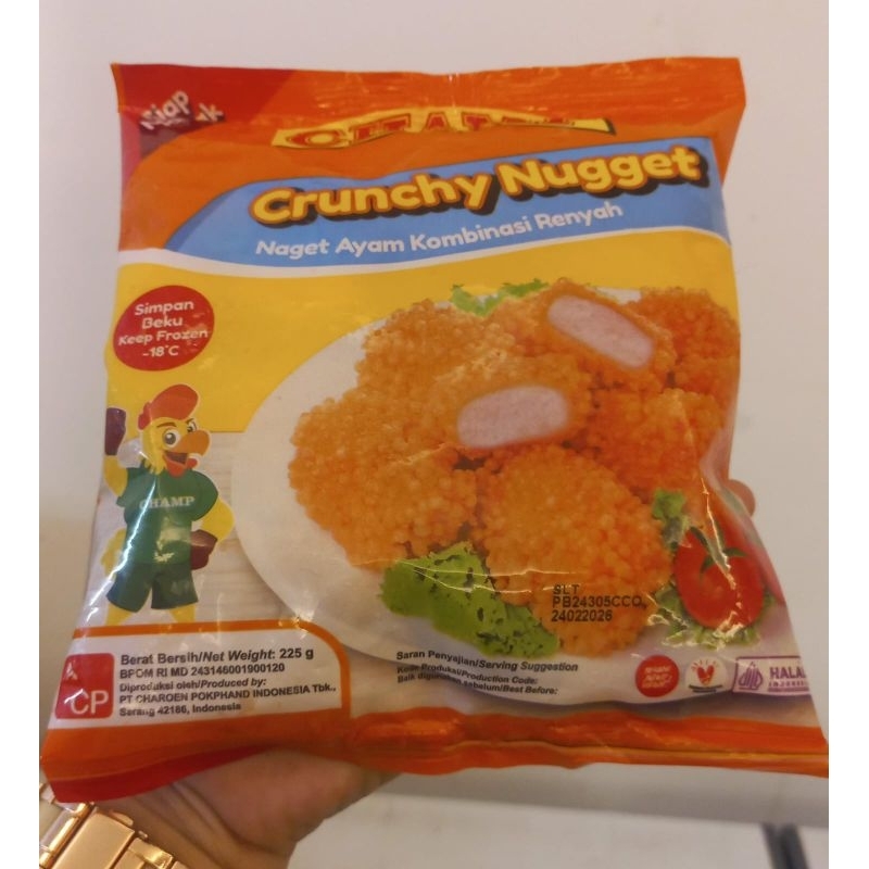 

Champ Crunchy Nugget 225 gr