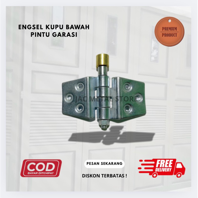 ENGSEL PINTU GARASI (ENGSEL BAWAH) PINTU LIPAT TEKUK BESI ENGSEL MURAH BERKUALITAS