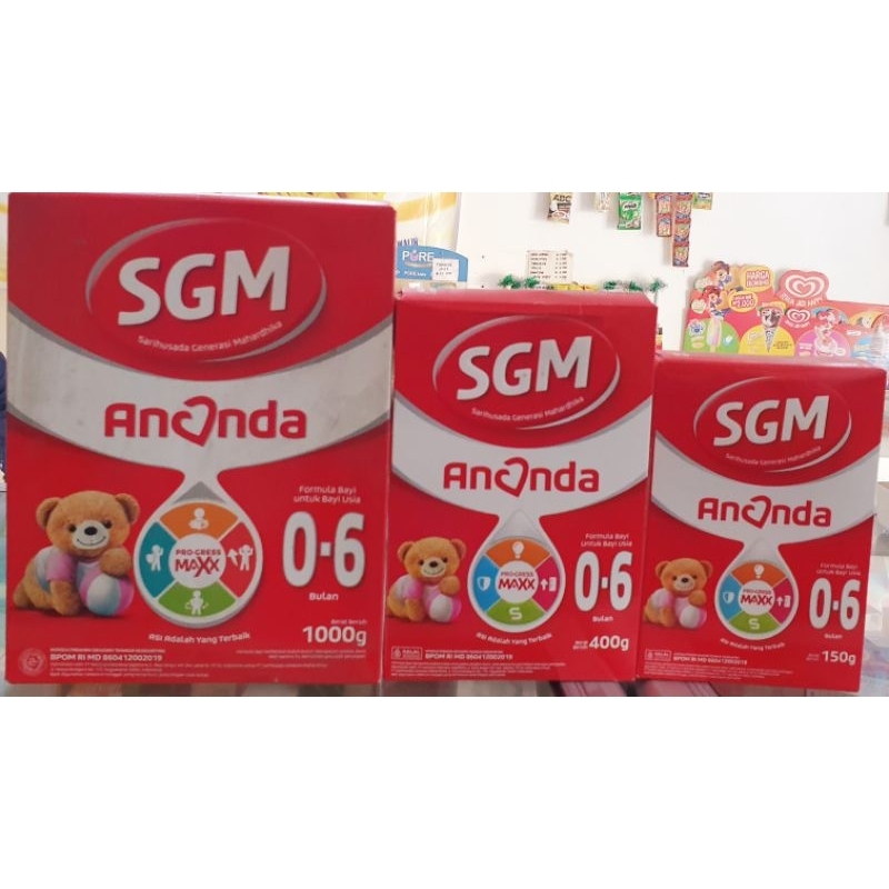 SGM 0-6 Bulan