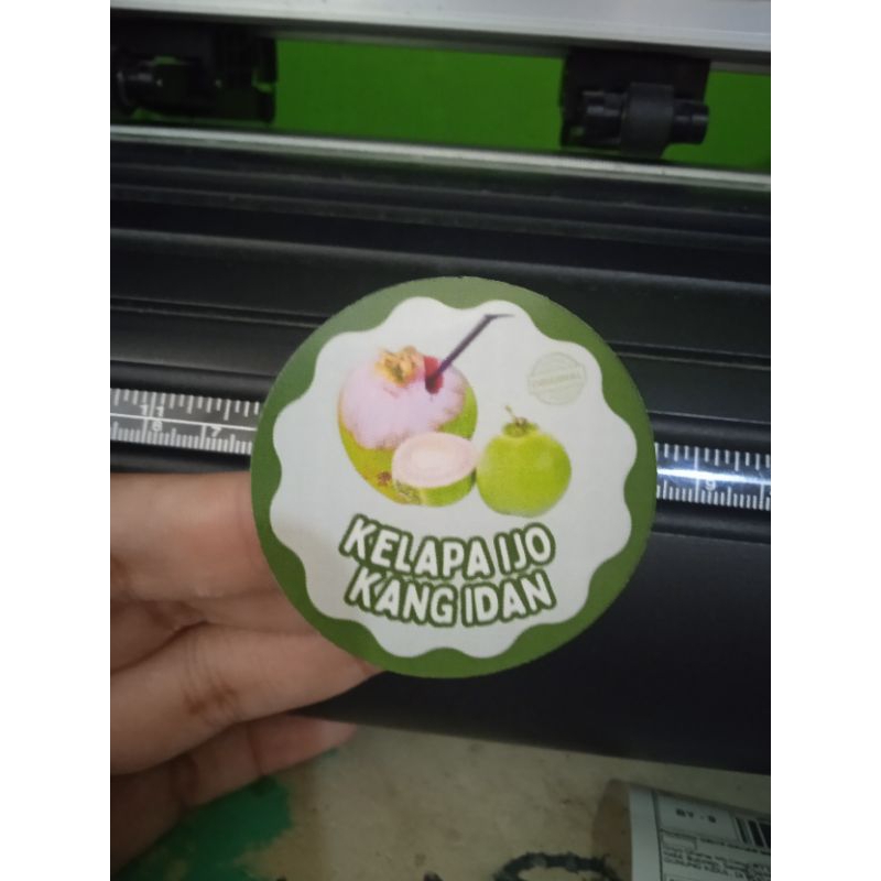 

Stiker kelapa ijo kang idan