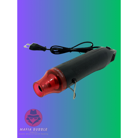 hot gun pemanas plastik shrink dan plastik segel